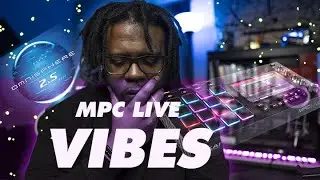 MPC Live Beat Making |  Chill Beat Using Omnisphere and Pad Perform Mode (MPC One X Touch Software)