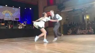 Nils and Bianca Lindy Hop