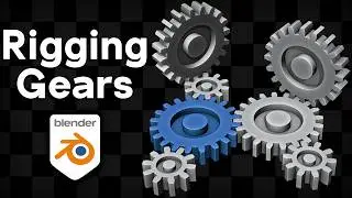 How to Rig & Animate Gears in Blender ⚙️ (Tutorial)