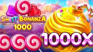 🍭 WE HIT A 1000X MULTI ON THE NEW SWEET BONANZA 1000 SLOT 🍭