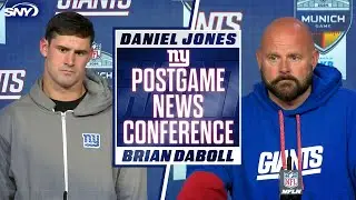 Daniel Jones and Brian Daboll on what gives them confidence Giants can turn things around | SNY