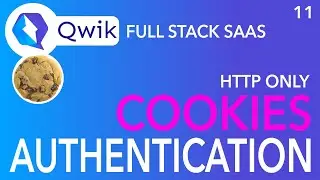 Qwik JS Full Stack App | Server side HttpOnly Cookies Persistence | Part 11