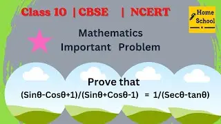 Prove that   (Sinθ-Cosθ+1)/(Sinθ+Cosθ-1)   =  1/(Secθ-tanθ)  .