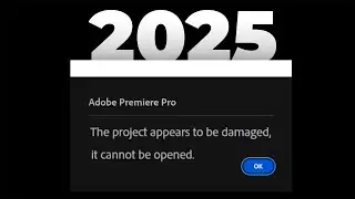 (New Method) How To Recover Damaged Premiere Pro Project File