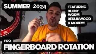 My July 2024 #fingerboard setups