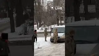 ⚡️У Харкові сьогодні вранці ТЦК намагалися заламати хлопця і запхати в бусік