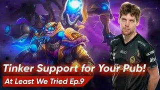 Seleri TINKER HARD SUPPORT 5 Pos | Dota 2 7.35c Pro Gameplay