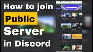 Discord: How to join a public server in discord mobile 2023