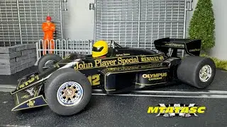 Scalextric Lotus 97T Portuguese GP 1985 Ayrton Senna F1 Slot Car