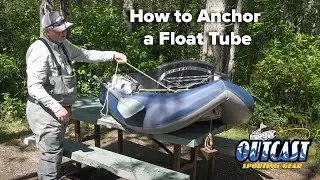 Fishing Tips with Phil Rowley - How to Anchor a Float Tube