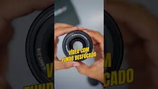 VÍDEO COM FUNDO DESFOCADO COM A VILTROX 33mm f1.4