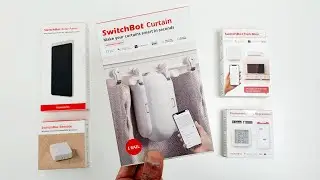 SwitchBot Curtain | Fastest Way to Make Your Curtains Smart Unboxing and Setup