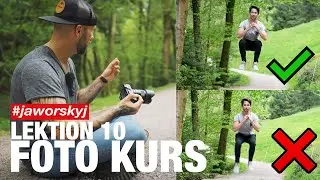 Schnelle Bewegung fotografieren - S/TV Modus | Jaworskyj Foto Kurs 📷 Lektion10