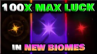 Using 100X HEAVENLY 2 With MAX LUCK IN ALL NEW BIOMES