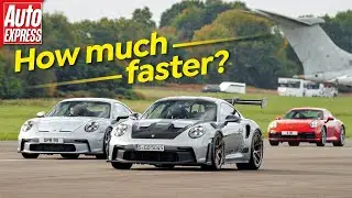 Porsche 911 GT3 RS vs GT3 vs Carrera | Battle of the 911s