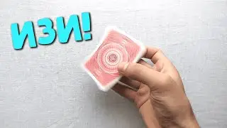 5 КРУТЫХ ДВИЖЕНИЙ С ОДНОЙ КАРТОЙ | Кардистри Флориш Обучение Фокус Шулер | Cardistry Flourish