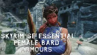 Essential skyrim SE Female Bard armours