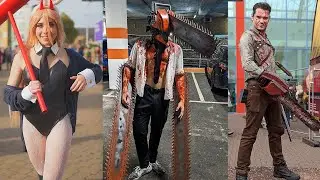 Chainsaw Man cosplay @ MCM Comic Con 2022