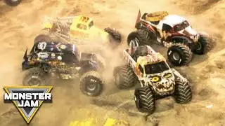 Monster Jam World Finals XIX (2018): Flooding the World Finals floor with Monster Jam Trucks