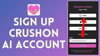 Crushon AI Sign Up: How to Create/Open Crushon AI Account 2024?