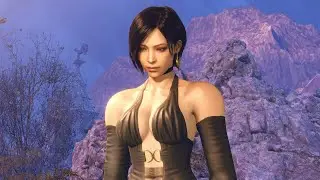 Resident Evil 4 Remake - Curvy Ada Black Suit Mod Full Gameplay