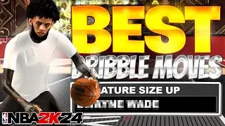 "2K24" THESE DRIBBLE MOVES IS SO FAST IN NBA 2K24 SEASON 2!!