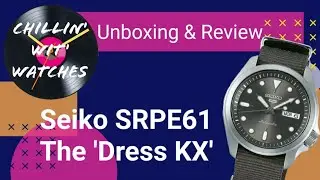 Seiko SRPE61 Dress KX Unboxing and Review