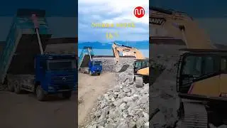 Sejuta Batu untuk IKN #tambang #tongkang #excavator #batupondasi #iknnusantara #ibukotanusantara