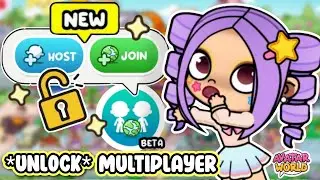 UNLOCK **MULTIPLAYER MODE** + LEARN HOW TO PLAY WITH OTHER PLAYERS IN AVATAR WORLD 🔓🤯