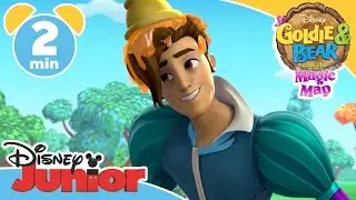 Goldie & Bear And The Magic Map | Is Prince Charming? | Disney Junior UK