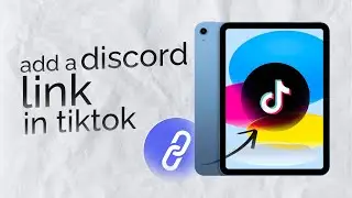 How to Add Discord Link in Your TikTok Bio on iPad (tutorial)