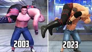 WWE 2K23 vs Here Comes The Pain (Finisher Comparison)