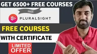 Get 6500+ Pluralsight Free Online Certificate Courses - 20+ Projects