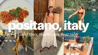 Positano, Italy vlog: local spots, learning how to cook, + old friends