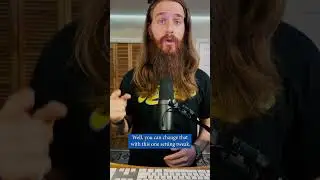 Change this one Logic Pro setting IMMEDIATELY 