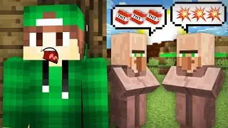 ЖИТЕЛИ НЕ ПОДОЗРЕВАЛИ ЧТО Я ИХ СЛЫШУ В МАЙНКРАФТ | Риколит Minecraft