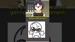 Funniest Raid moment 🤡 #vtuber #moment #funny