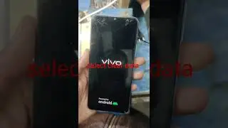 Vivo Y21T Screen Password remove (V2131)