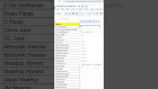 #Shorts | convert english names to hindi in just two clicks | English to Hindi in excel