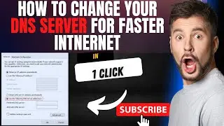 How to Change Your DNS Server for Faster Internet 2023 ||Increase Your  Internet Speed on Windows 10