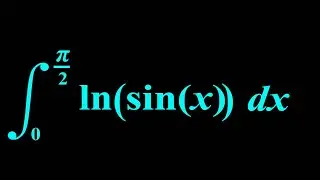 integral ln sinx from 0 to pi/2 | An interesting integral