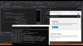 Python Django Web Project in Visual Studio 2019 (Getting Started)