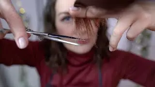 ASMR Realistic Hairdresser Roleplay, Hair Cut for Tingles and Sleep