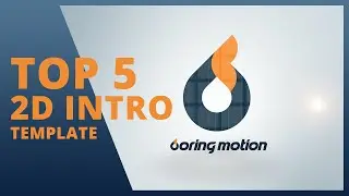 Top 5 Best Free Simple 2D Intro Template - Free After Effects Template