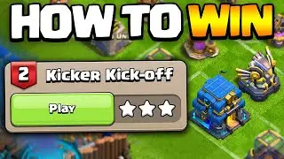 How to Easily 3 Star Kicker Kick-off Challenge | Haaland's Challenge 2 - Clash of Clans