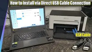 How to Install Epson M1120 Printer Driver for Windows Laptop or Desktop PC.