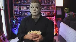 Michael Myers Watches Terrifier 3