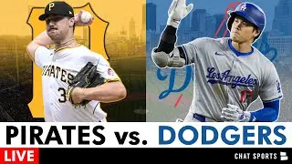 Los Angeles Dodgers vs. Pittsburgh Pirates Live Streaming Play-By-Play | Paul Skenes & Shohei Ohtani