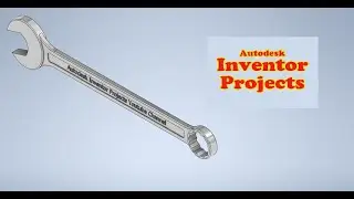 Autodesk Inventor Tutorial  Model 51 (wrench)