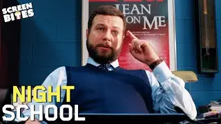 Doing A Black Voice | Night School (2018) | Screen Bites